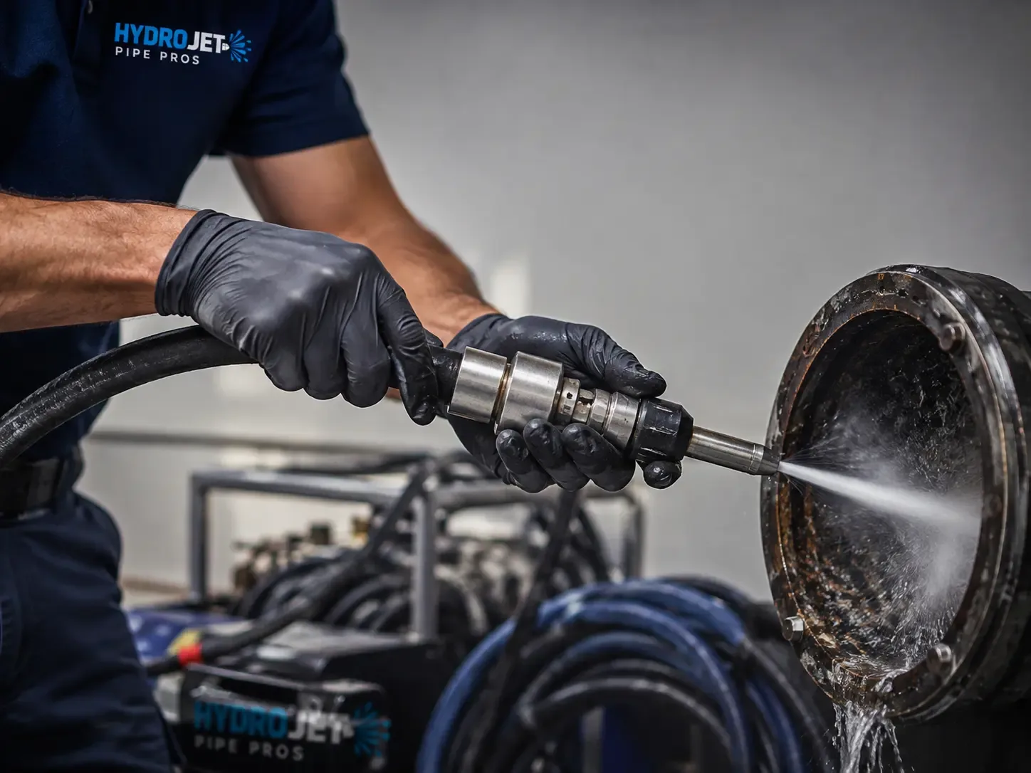 Hydro Jet Pipe Descaling in Gonzales, TX